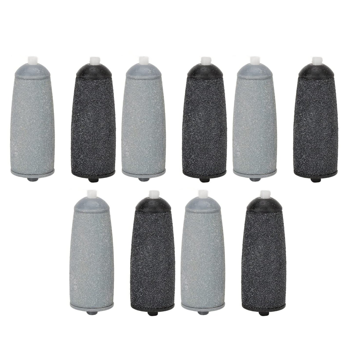 10pcs Replacement Roller Heads, Coarse Fine Refill Heads Accessory for Electric Foot Callus Remover