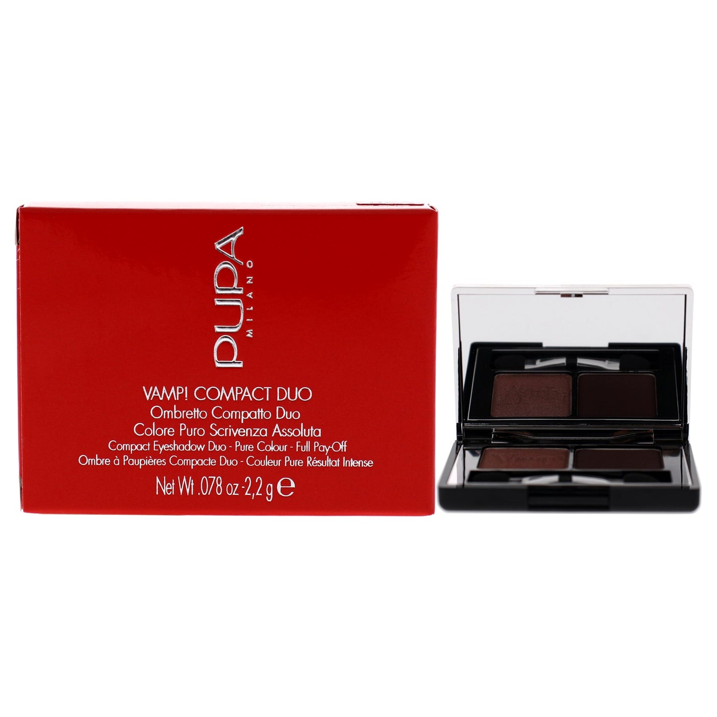 Vamp! Compact Duo Eyeshadow - 002 Pink Earth