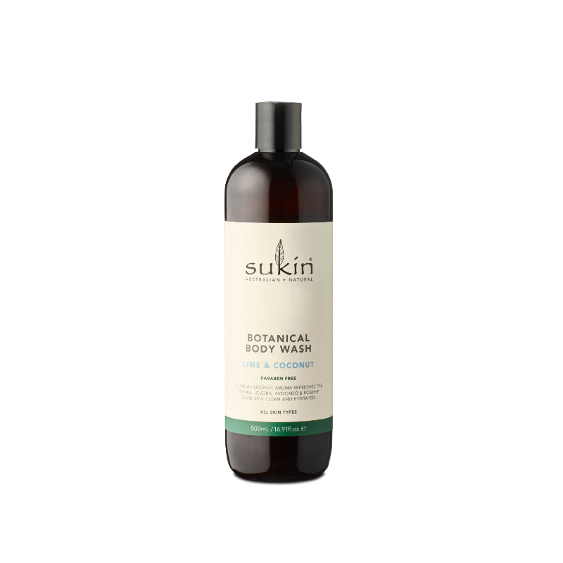 Sukin Botanical Body Wash Lime & Coconut 500ml
