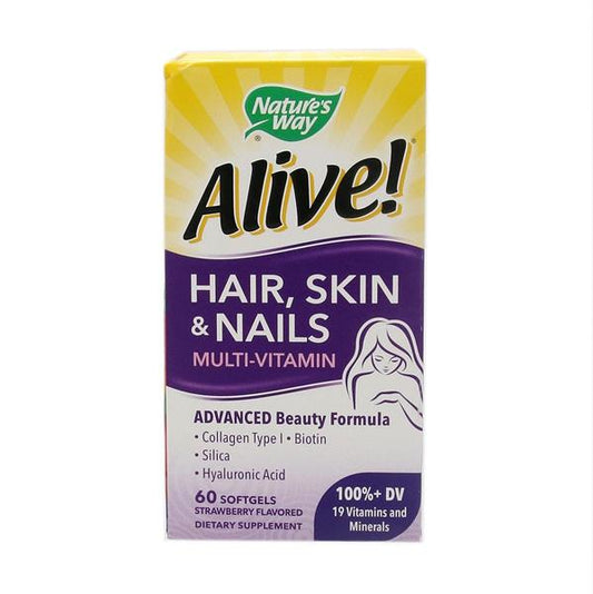 Alive! Hair-Skin-Nails Multi Softgels