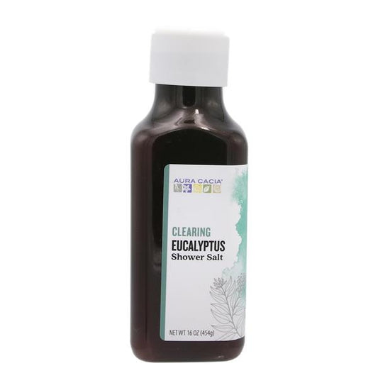 Aura Cacia Clearing Eucalyptus Shower Salt