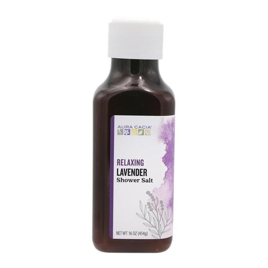 Aura Cacia Relaxing Lavender Shower Salt