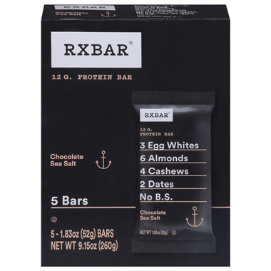 RXBAR Chocolate Sea Salt Protein Bar