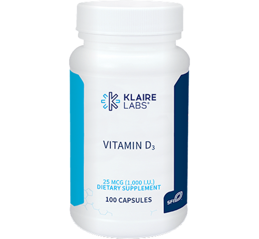 Vitamin D3 1000 IU 100 caps