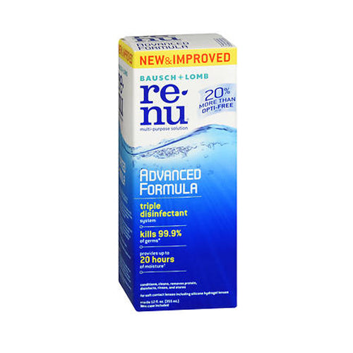 Bausch And Lomb, Bausch + Lomb ReNu Advanced Formula Multi-Purpose Solution, 12 Oz