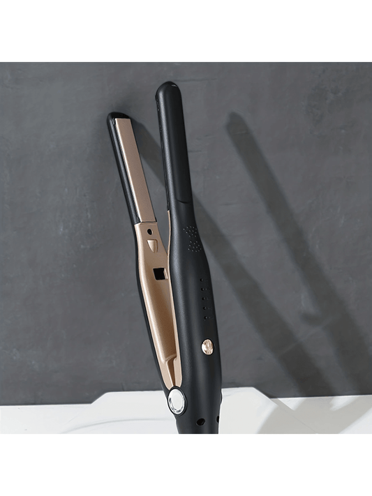 2-In-1 Hair Straightener & Curler For Men, Small Size, Straightening & Volumizing