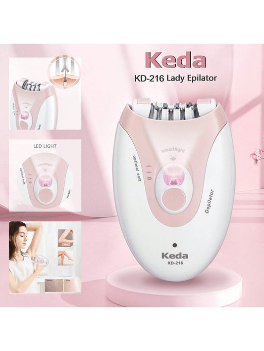 1pc Women's Underarm Hair Removal Device, Epilator For Women, Womens Shaver & Trimmer, Cordless, Rechargeable
