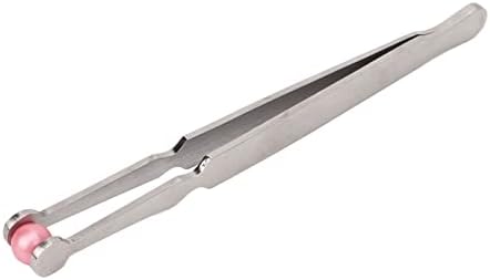 Bead Balls Holding Tweezer, Food Grade Stainless Steel Handheld Anti Rust Piercing Removal Tool for Piercing
