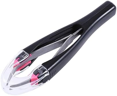 Uonlytech Automatic Eyebrow Retractable Tweezers Eyebrow Tweezers Professional Set Auto Elastic Eyebrow Tweezer for Eyebrow Removal