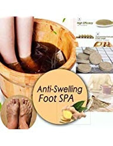 10Pcs Ginger Foot & Hand Salts & Soaks Foot Care,Eliminate Fatigue Improve Sleeping Foot Pain Foot Care Treatment