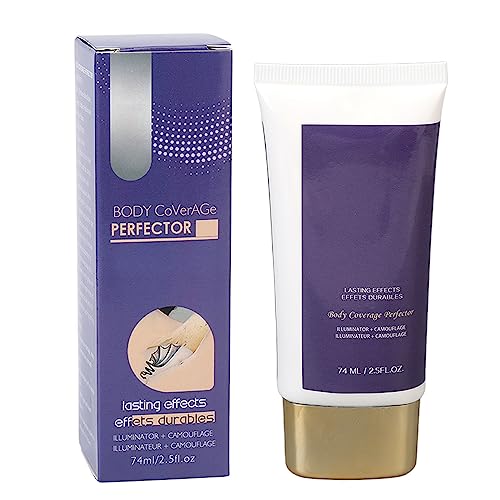 Tattoo Concealer, Waterproof Tattoo Cover Up Concealer for Scars Blemishes Body, Makeup Gentle Cover Cream Long Lasting for All Skin Tones