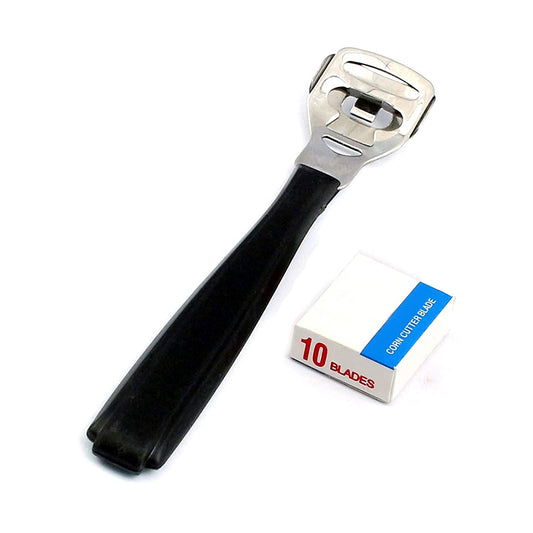 DDP 6" Black Corn/Callus Shaver with 10 Replacement Blades