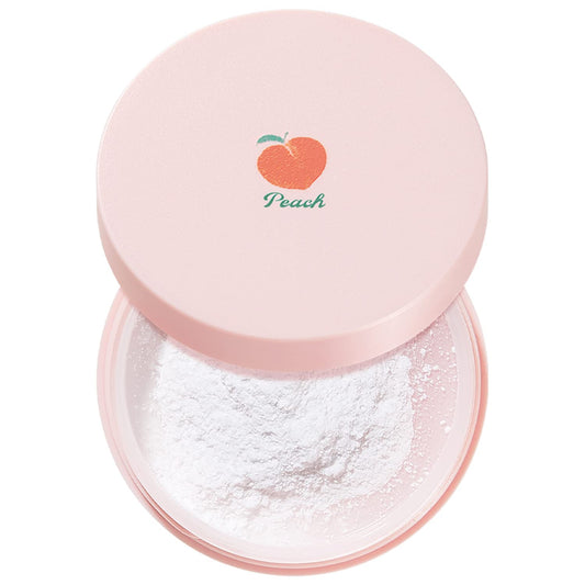 SKINFOOD Peach Cotton Multi Finish Powder 5g - Korean Peach Extract & Calamin Sebum Control Face Powder - Silky Setting Powder - Setting Powder for Oily Skin