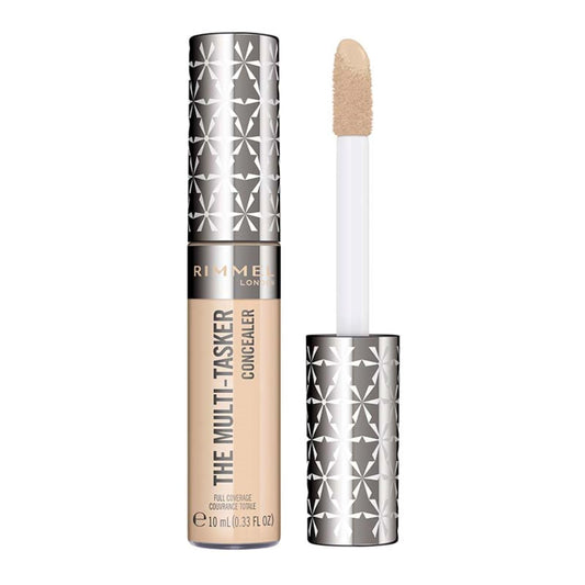 Rimmel London, Multi-Tasker Concealer, 020 Fair, Crease-Proof, Transfer-Proof, Waterproof, Up To 24-Hour Wear, Vegan Formula, 0.33oz