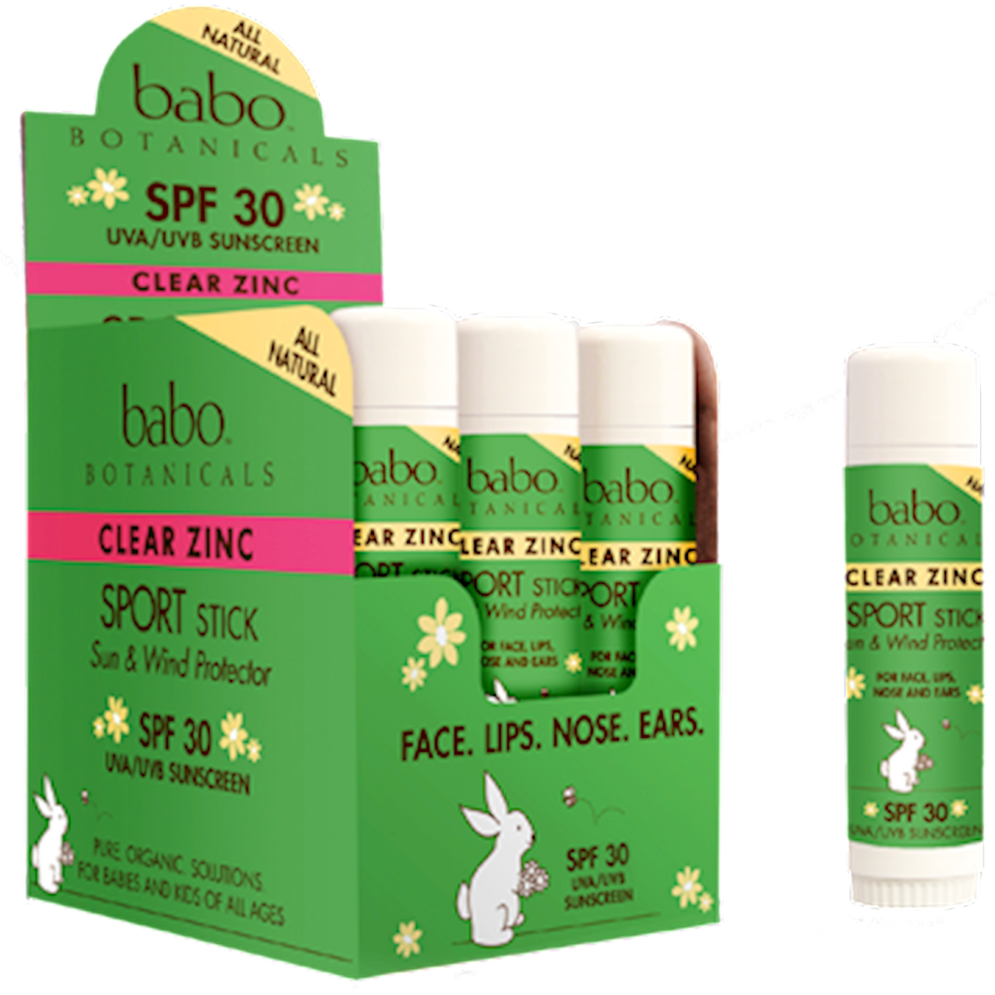 Babo Botanicals Sport Stick  .6 oz