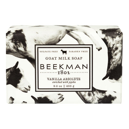 Beekman Goat Milk Bar Soap 9oz 225g - Vanilla Absolute
