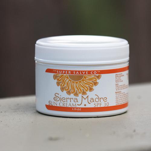 Sierra Madre SPF 30 Sun Cream by Super Salve Co. Sunscreen Super Salve Co. 1.75 oz. plastic