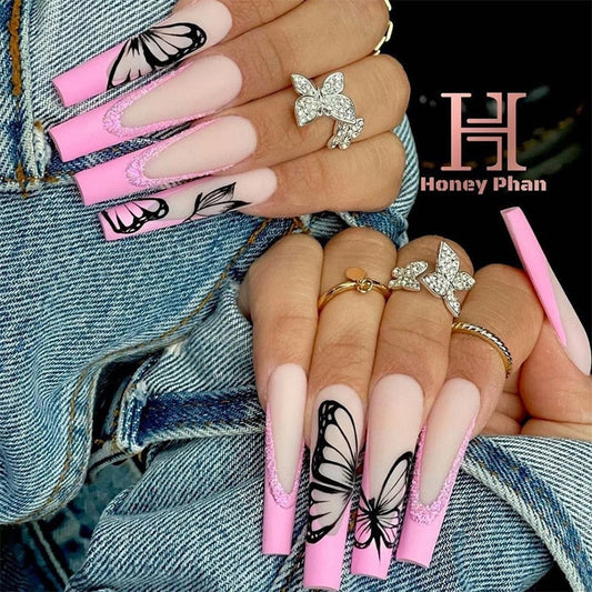 24Pcs False Nails