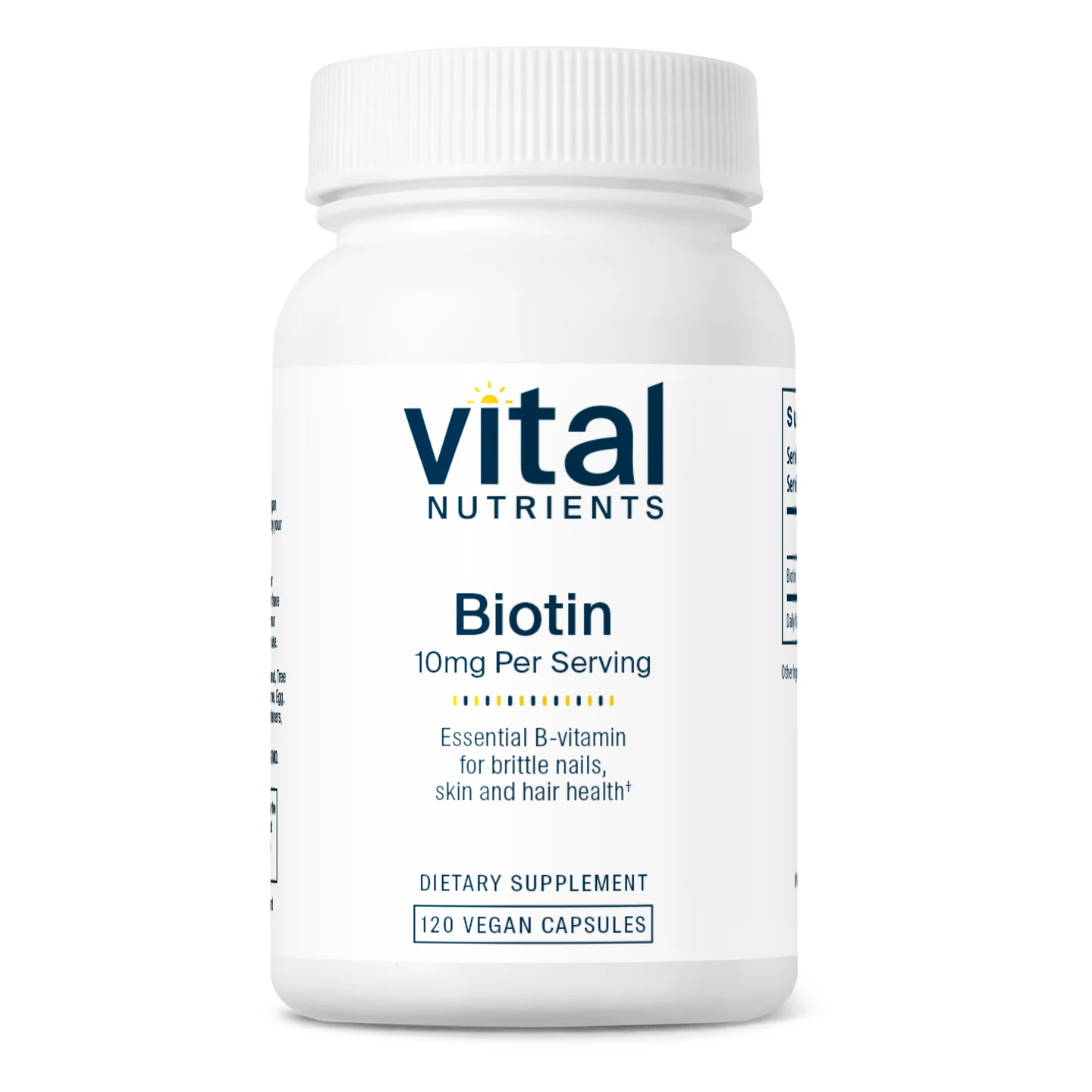 Biotin 10 mg 60 Vegetarian Capsules