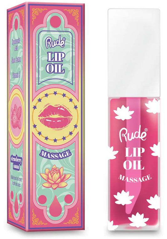 Strawberry Sauna | LIP OIL MASSAGE