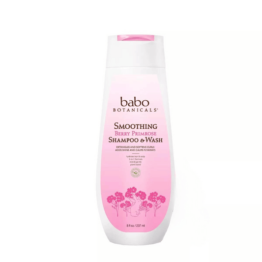 Babo Botanicals Smoothing Berry Primrose Shampoo and Wash (8 fl oz) #10072455