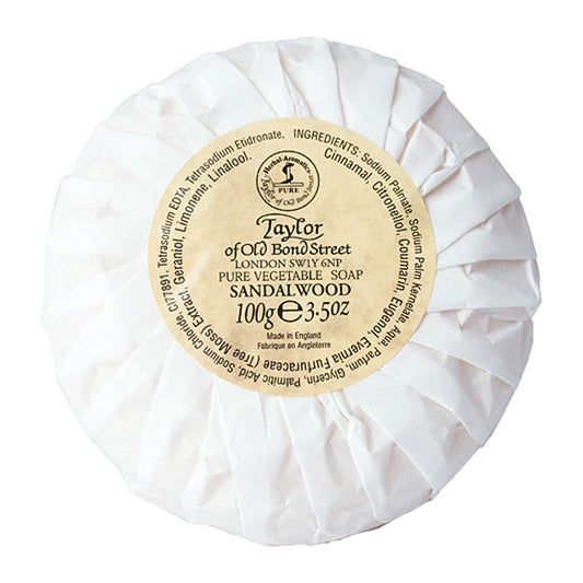Taylor of Old Bond Street Sandalwood Hand Soap, 100g