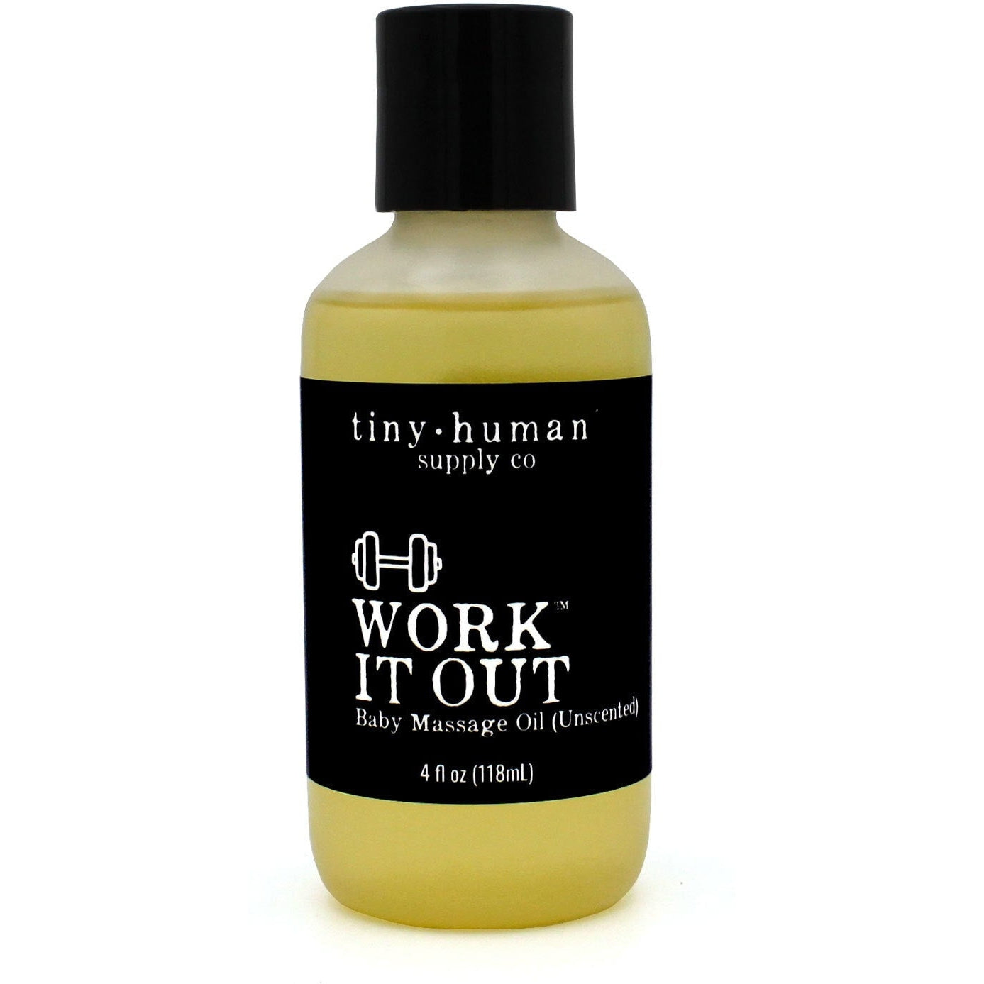 Tiny Human Supply Co Work It Out Massage Oil